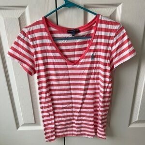 Polo Ralph Lauren V-neck Striped Tee